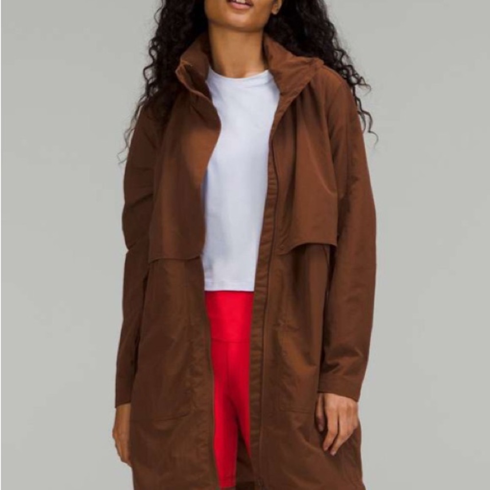 Lululemon Always Effortless Long Roasted Brown Women's Jacket